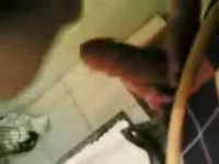 Узбечка хорошенько отсосала член и проглотила вкусную сперму