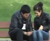 Молодые влюбленные в парке, Две, молодые, парочки, в парке, сосутся, и почти, трахаются, а их, снимает, скрытая, камера, uzbum.su